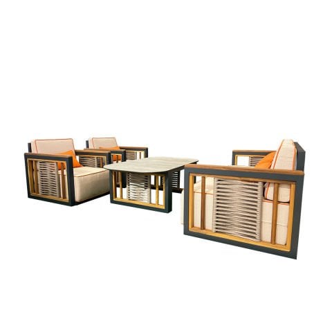 Roma Lounge Oturma Grubu | Alüminyum