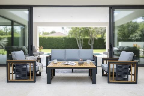 Roma Vip Oturma Grubu | Alüminyum