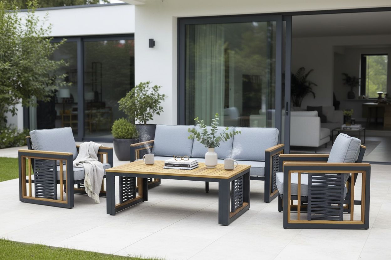 Roma Vip Oturma Grubu | Alüminyum