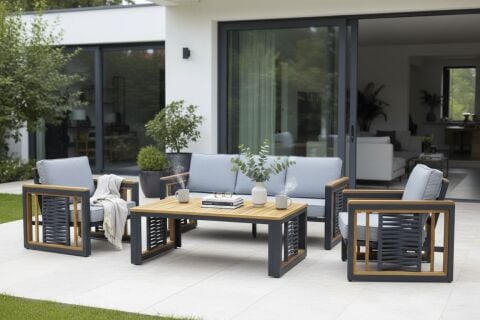 Roma Vip Oturma Grubu | Alüminyum