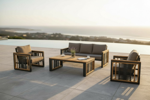 Roma Vip Oturma Grubu | Alüminyum