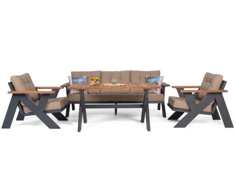 Lotus Oturma Grubu | Alüminyum