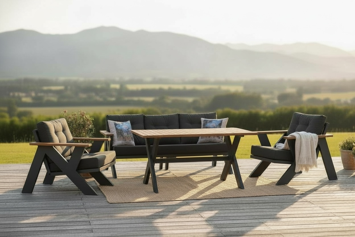 Lotus Oturma Grubu | Alüminyum