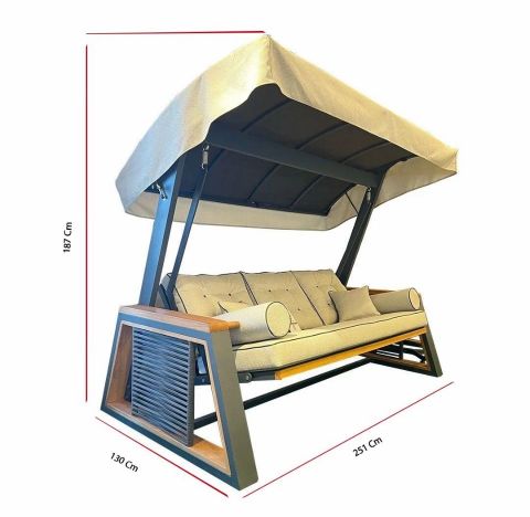 Roma Vip İpli Salıncak Takımı XXL | Alüminyum