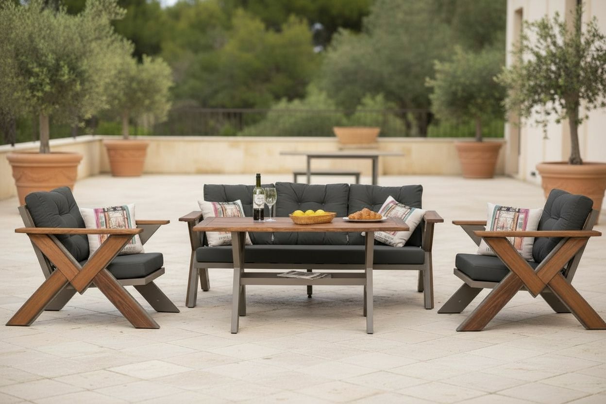 Orkide Oturma Grubu | Alüminyum