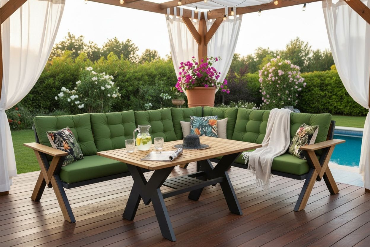 Orkide Köşe Takımı | Alüminyum