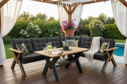 Orkide Köşe Takımı | Alüminyum