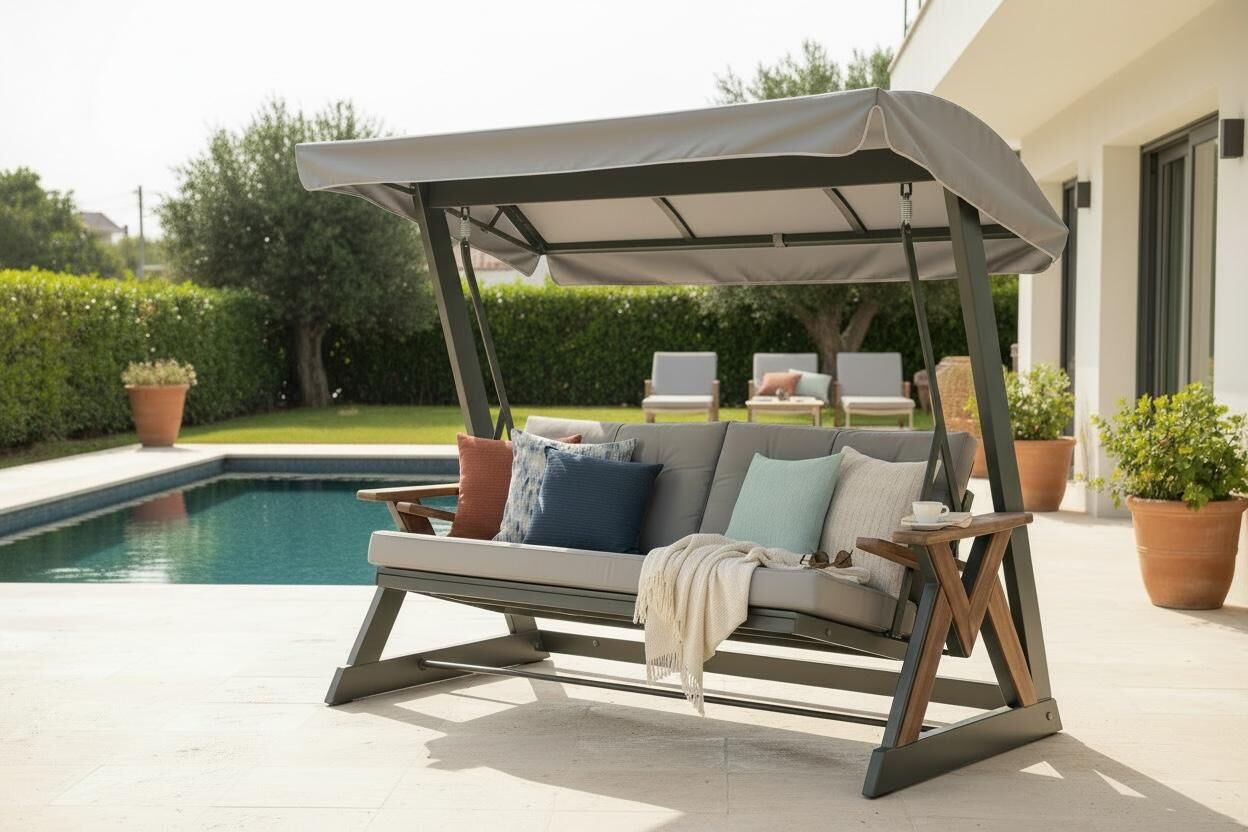 Nart08 Orkide Salıncak Takımı | Alüminyum