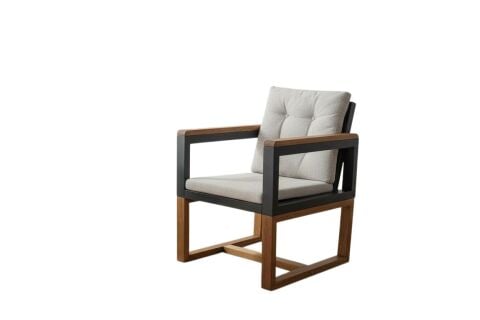 Boss Sandalye | Alüminyum | İroko