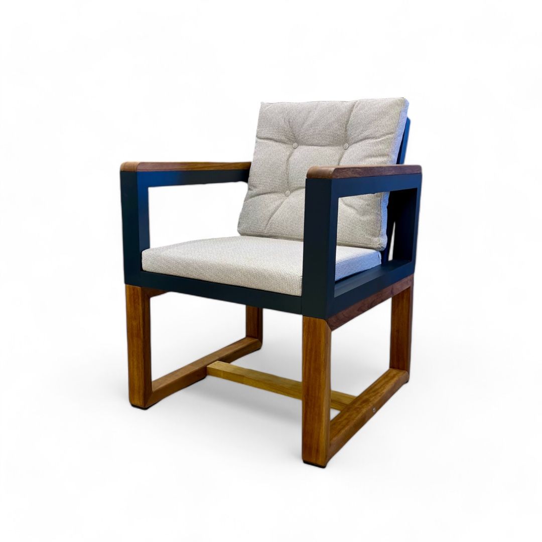 Boss Sandalye | Alüminyum | İroko