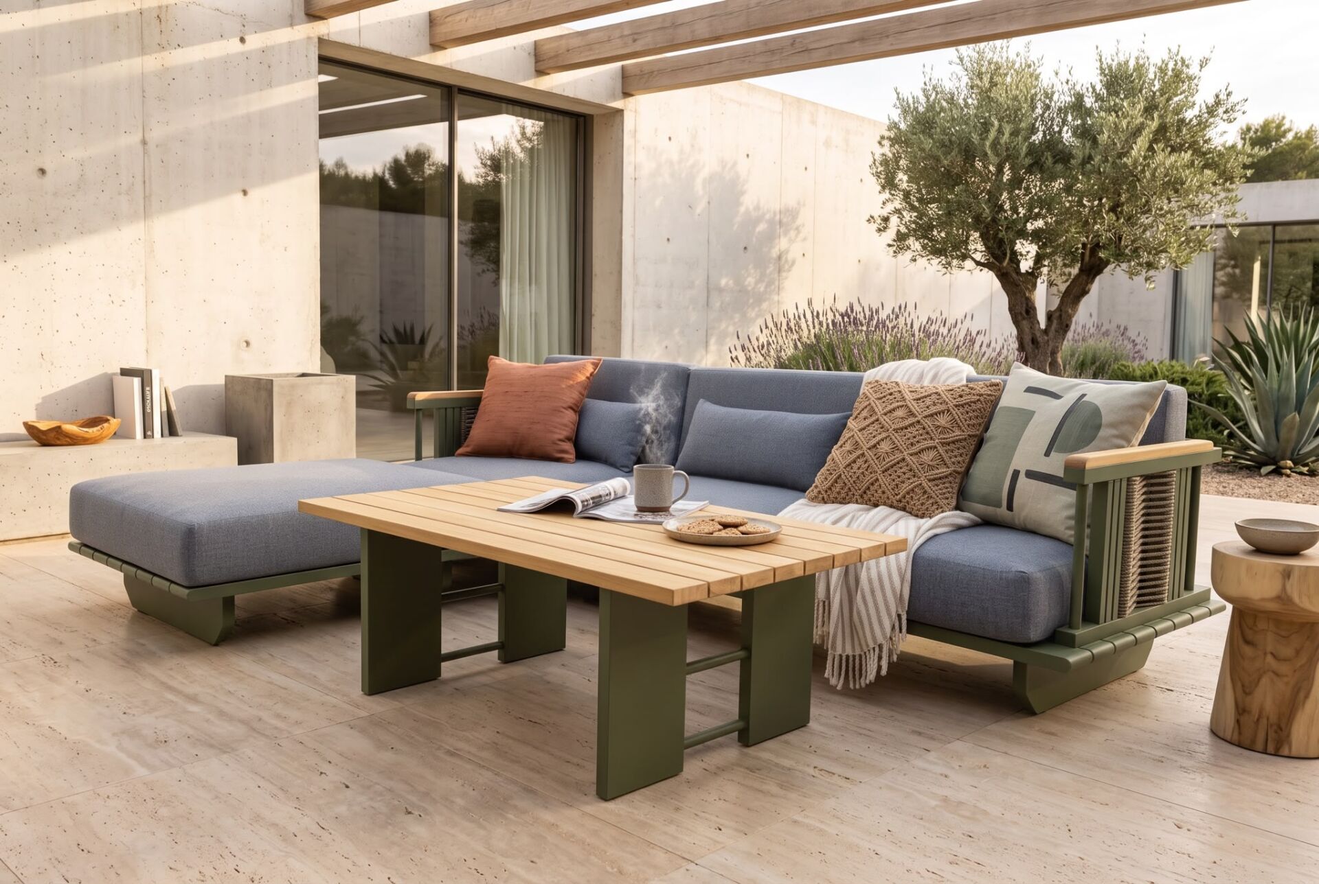 Comfort Lounge Köşe Takımı | Alüminyum