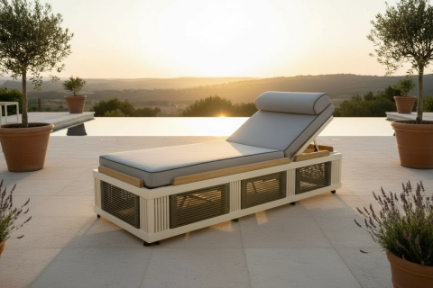 Bodrum Şezlong | Aluminyum