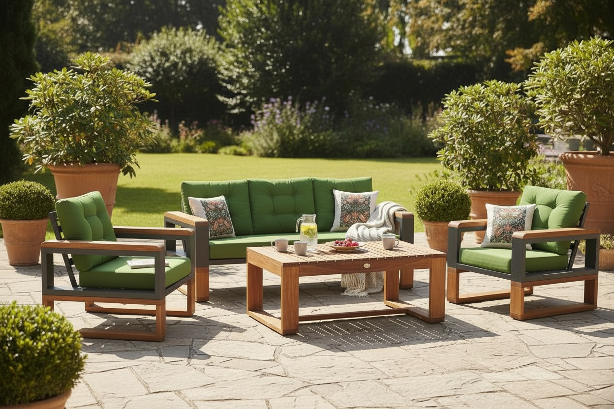 Boss Oturma Grubu | İroko & Alüminyum